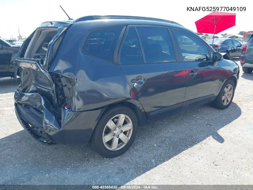 KNAFG525977049109 2007 Kia Rondo Lx