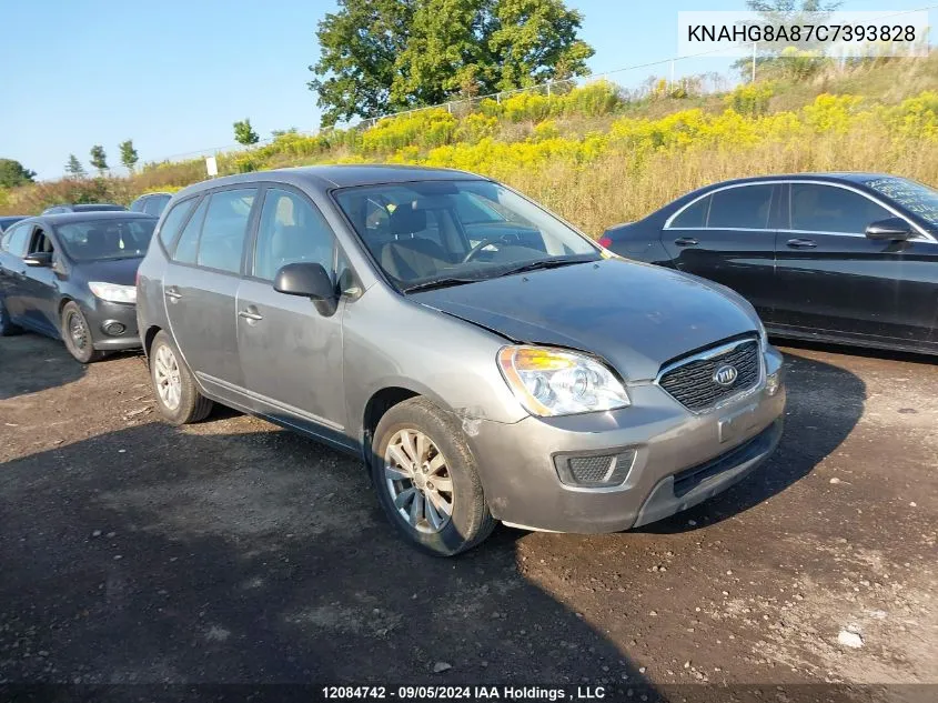 2012 Kia Rondo VIN: KNAHG8A87C7393828 Lot: 12084742