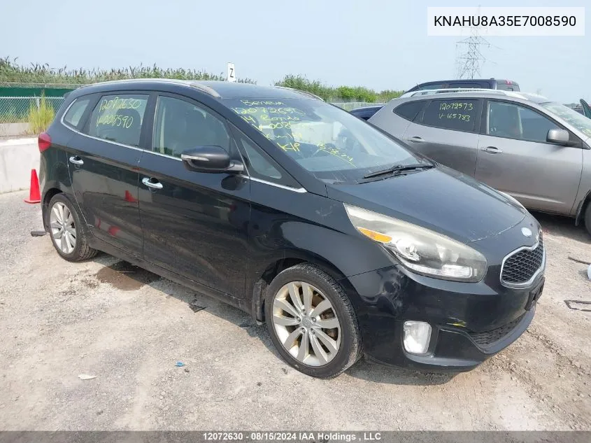 KNAHU8A35E7008590 2014 Kia Rondo