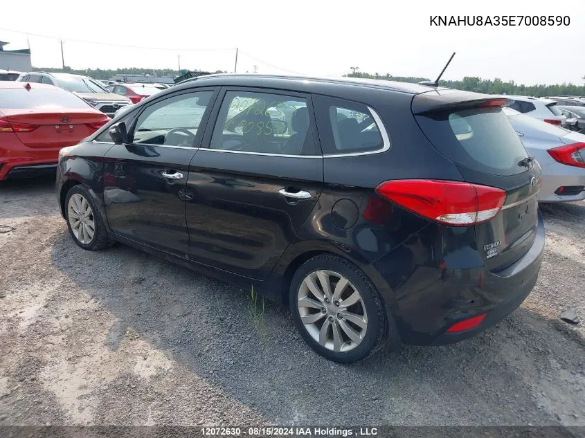 KNAHU8A35E7008590 2014 Kia Rondo