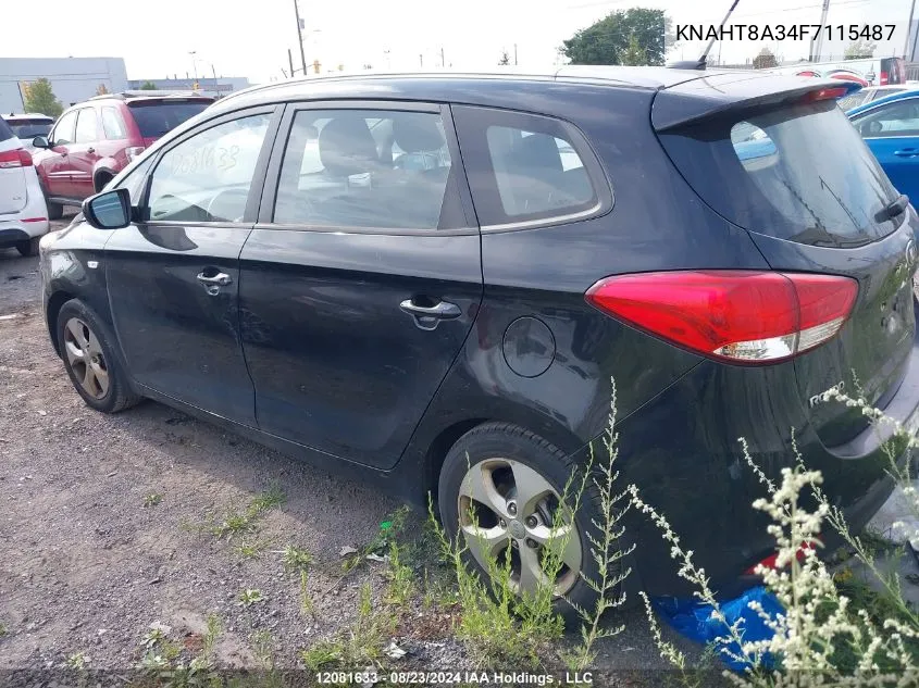 KNAHT8A34F7115487 2015 Kia Rondo