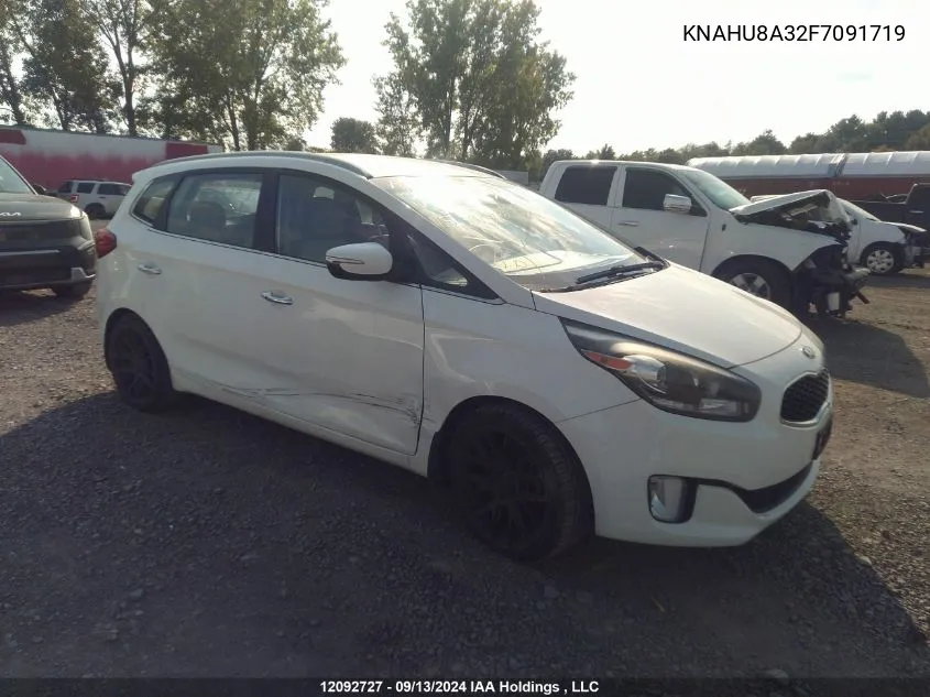 2015 Kia Rondo VIN: KNAHU8A32F7091719 Lot: 12092727