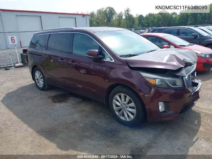 KNDMC5C11F6048090 2015 Kia Sedona Ex