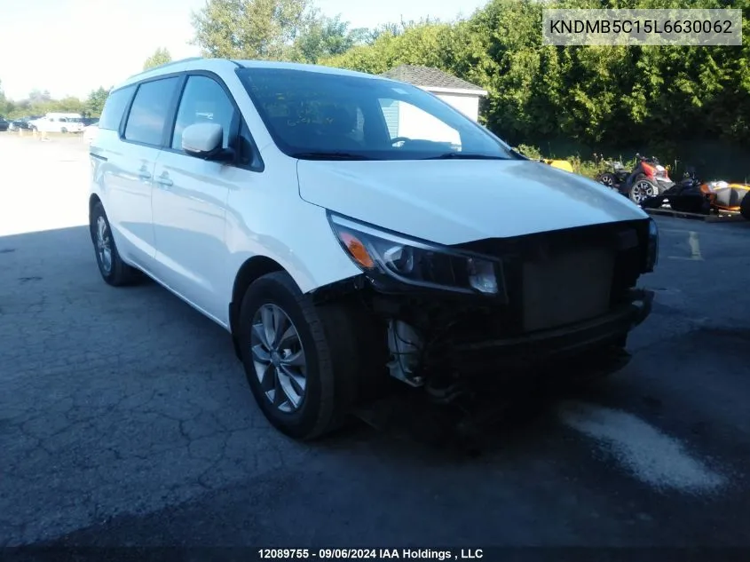 KNDMB5C15L6630062 2020 Kia Sedona Lx