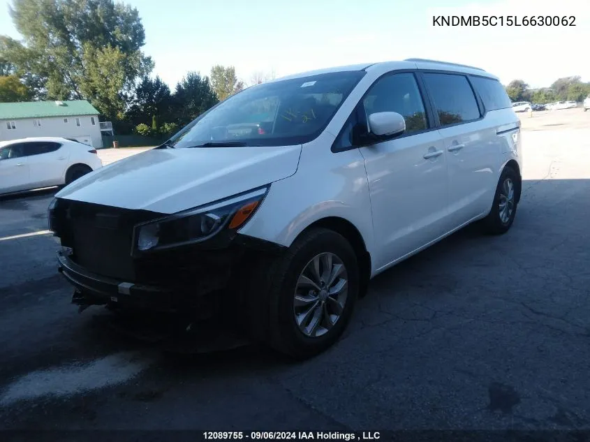 KNDMB5C15L6630062 2020 Kia Sedona Lx