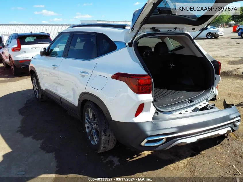 2023 Kia Seltos S VIN: KNDEU2AA5P7397574 Lot: 40333927