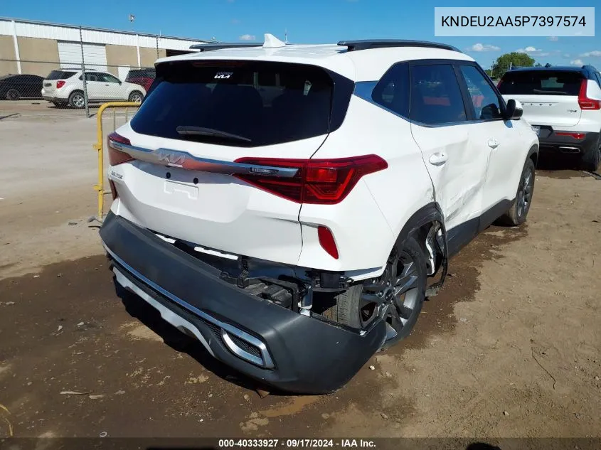 2023 Kia Seltos S VIN: KNDEU2AA5P7397574 Lot: 40333927