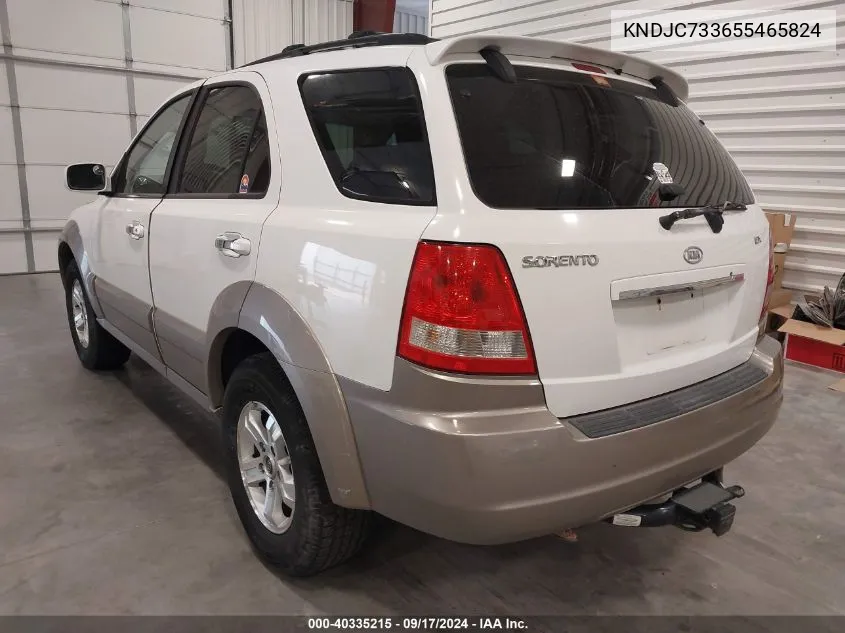 KNDJC733655465824 2005 Kia Sorento Ex/Lx