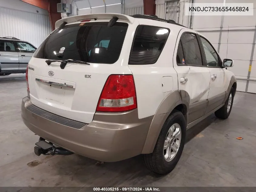 KNDJC733655465824 2005 Kia Sorento Ex/Lx