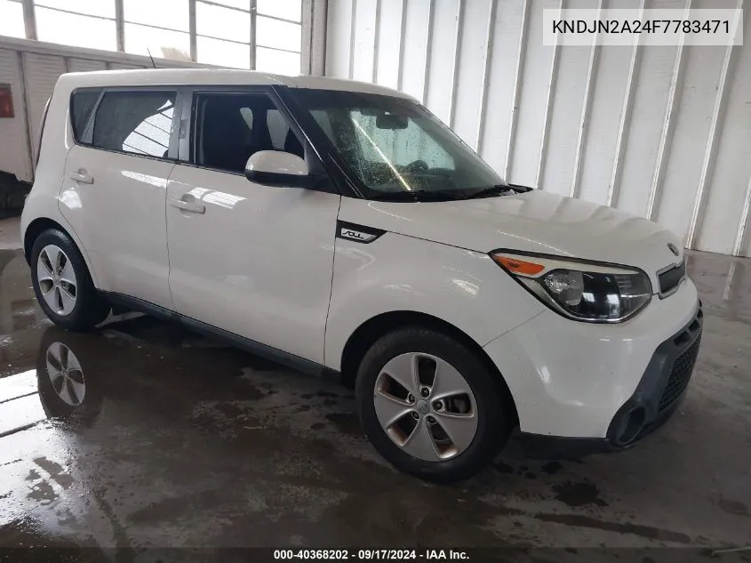 2015 Kia Soul VIN: KNDJN2A24F7783471 Lot: 40368202