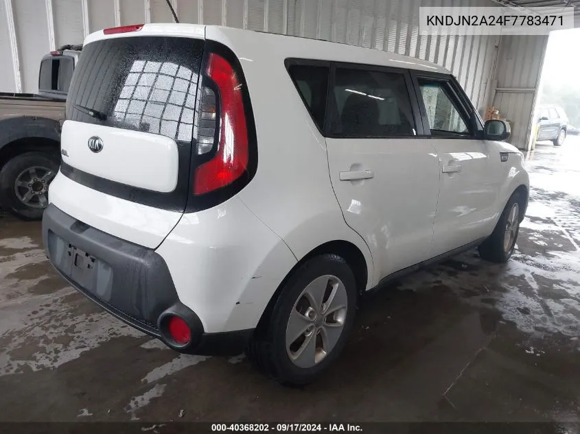 2015 Kia Soul VIN: KNDJN2A24F7783471 Lot: 40368202