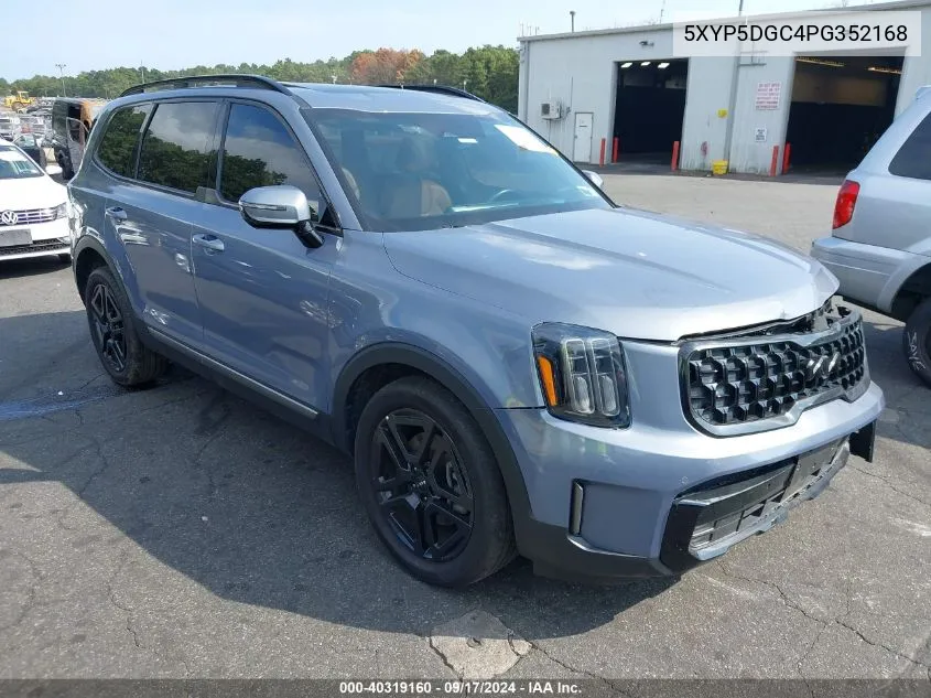 2023 Kia Telluride Sx Prestige X-Line VIN: 5XYP5DGC4PG352168 Lot: 40319160