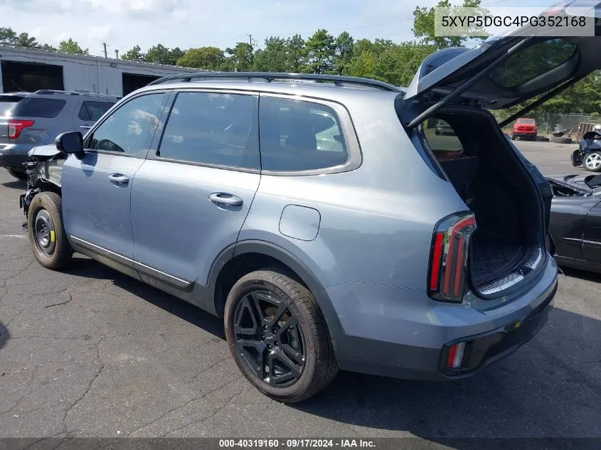 2023 Kia Telluride Sx Prestige X-Line VIN: 5XYP5DGC4PG352168 Lot: 40319160