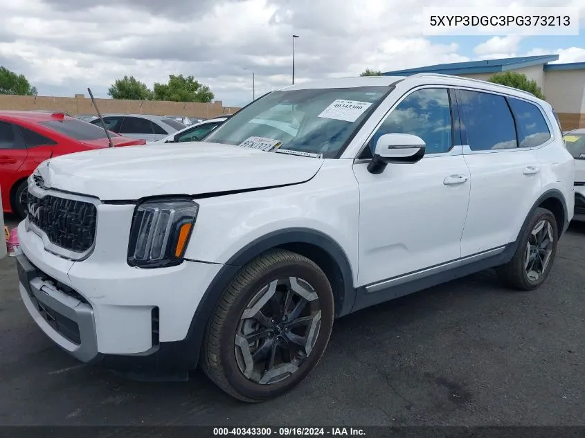 2023 Kia Telluride Ex VIN: 5XYP3DGC3PG373213 Lot: 40343300