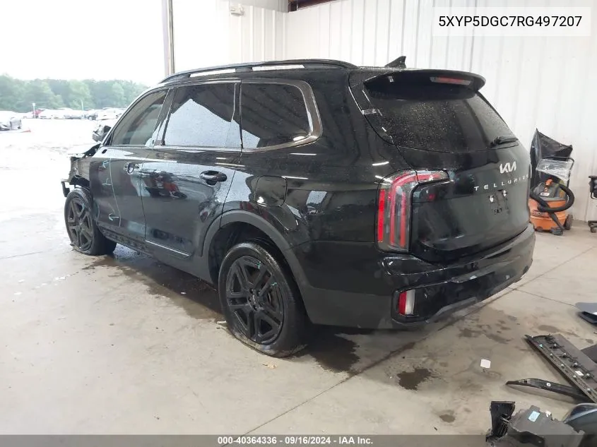 2024 Kia Telluride Sx Prestige X-Line VIN: 5XYP5DGC7RG497207 Lot: 40364336