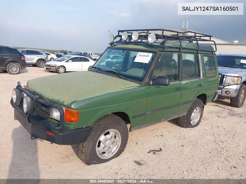 1995 Land Rover Discovery VIN: SALJY1247SA160501 Lot: 39460685