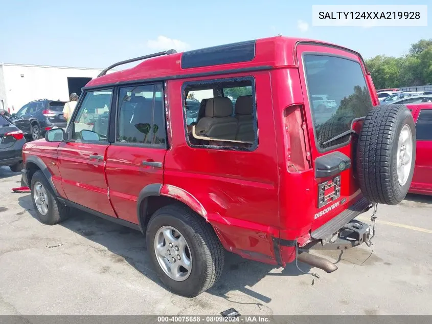 SALTY124XXA219928 1999 Land Rover Discovery Series Ii