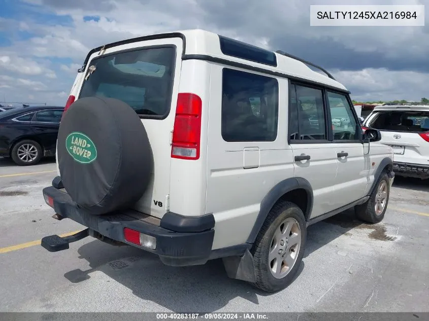 SALTY1245XA216984 1999 Land Rover Discovery Series Ii