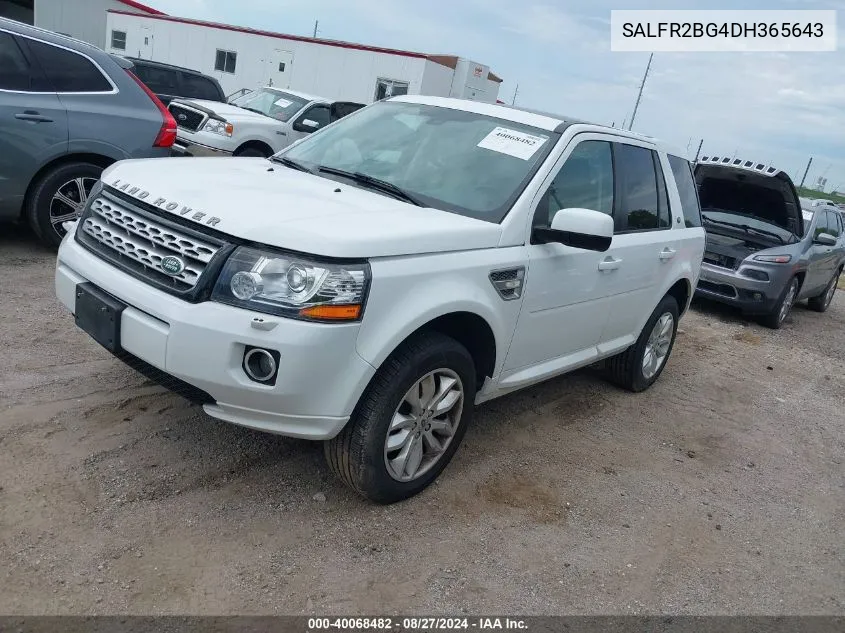 2013 Land Rover Lr2 VIN: SALFR2BG4DH365643 Lot: 40068482