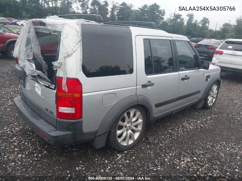 SALAA254X5A305766 2005 Land Rover Lr3 Se