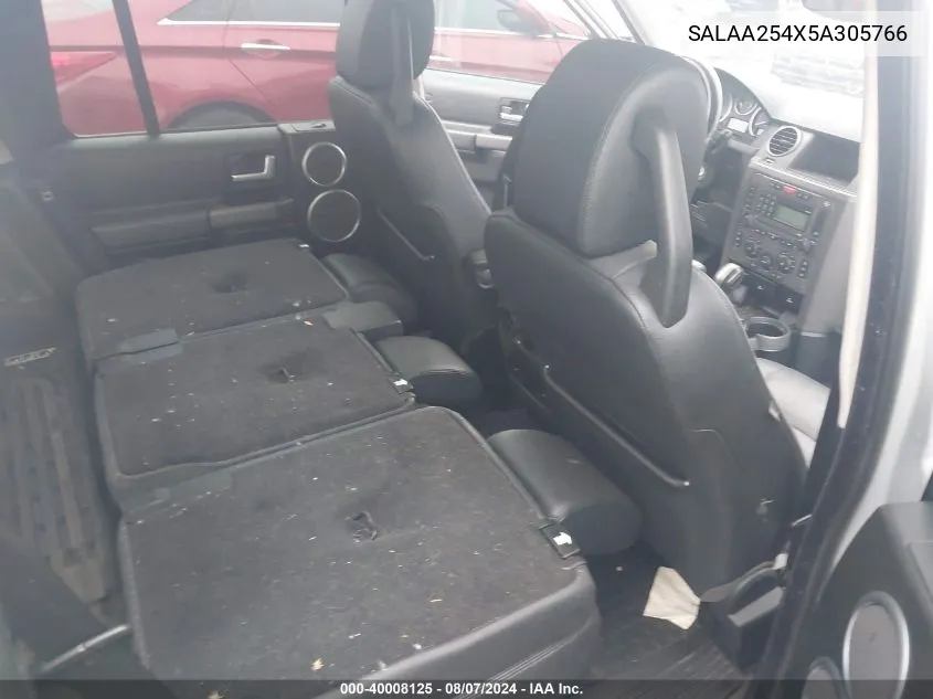 SALAA254X5A305766 2005 Land Rover Lr3 Se