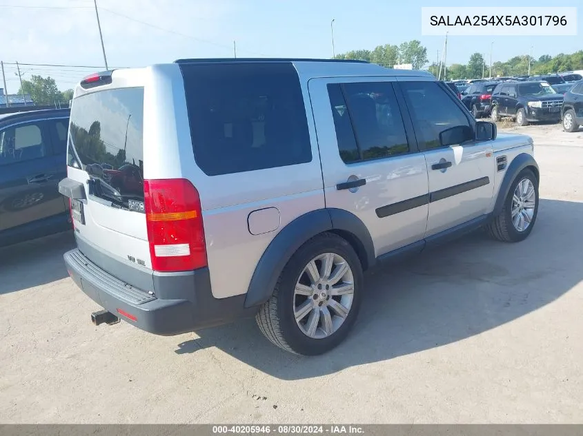 SALAA254X5A301796 2005 Land Rover Lr3 Se