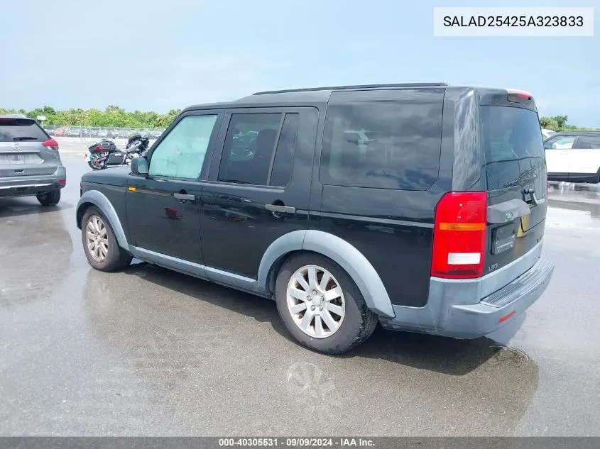 SALAD25425A323833 2005 Land Rover Lr3 Se