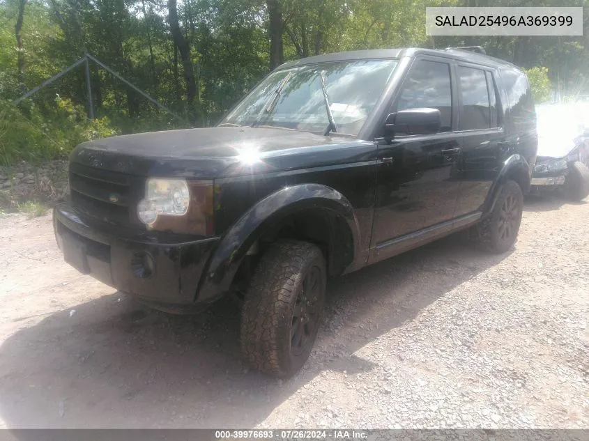 SALAD25496A369399 2006 Land Rover Lr3 V8 Se