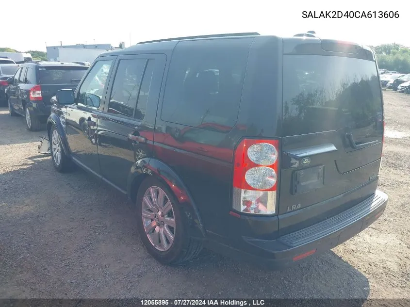 SALAK2D40CA613606 2012 Land Rover Lr4 Hse Luxury