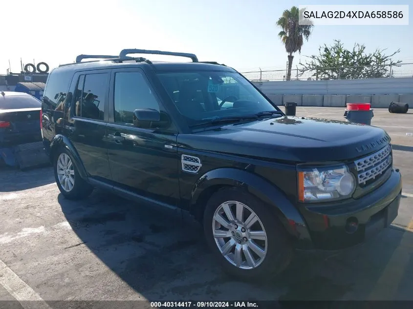 2013 Land Rover Lr4 Hse VIN: SALAG2D4XDA658586 Lot: 40314417