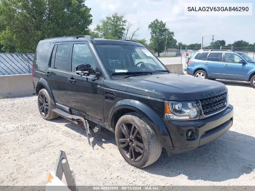 2016 Land Rover Lr4 VIN: SALAG2V63GA846290 Lot: 40095995