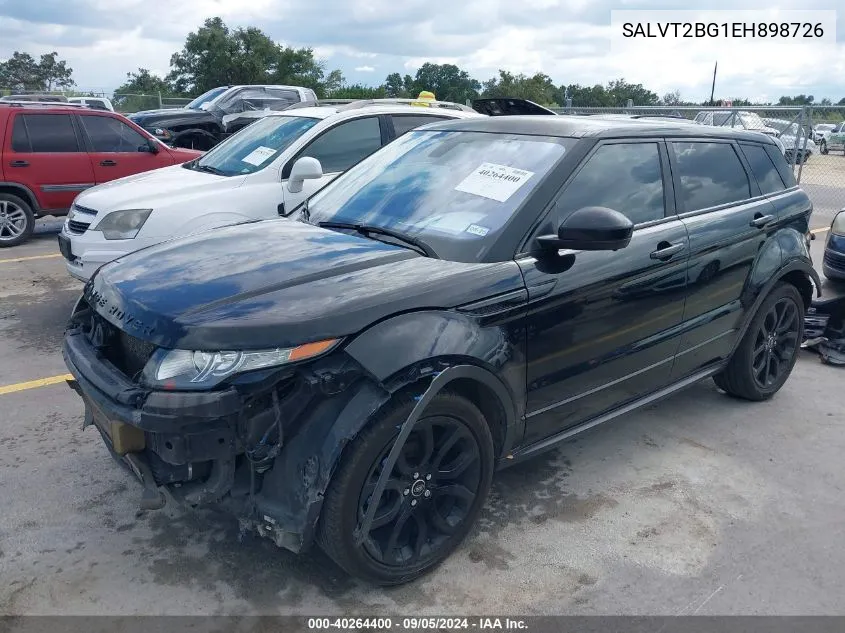 SALVT2BG1EH898726 2014 Land Rover Range Rover Evoque Dynamic