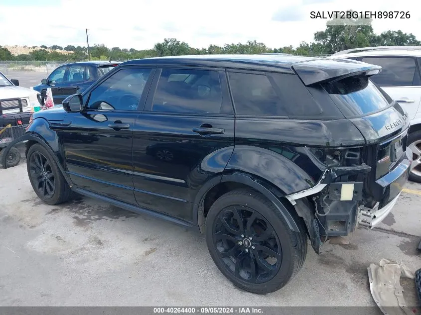 SALVT2BG1EH898726 2014 Land Rover Range Rover Evoque Dynamic