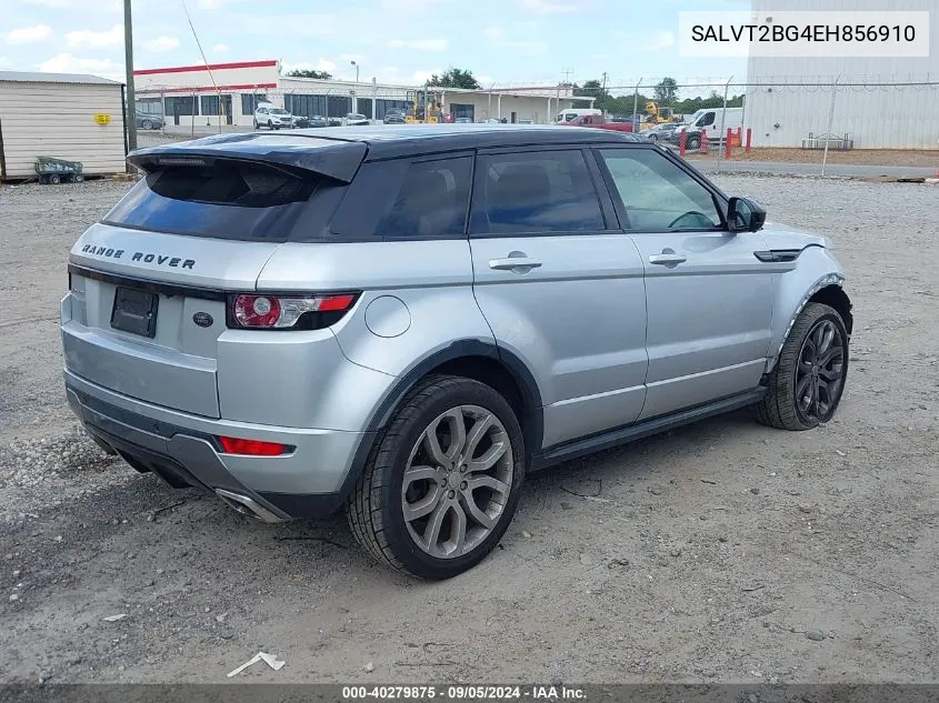 2014 Land Rover Range Rover Evoque Dynamic VIN: SALVT2BG4EH856910 Lot: 40279875