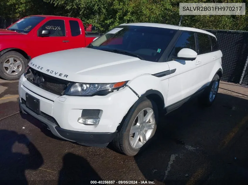 2015 Land Rover Range Rover Evoque Pure VIN: SALVR2BG1FH970217 Lot: 40256857