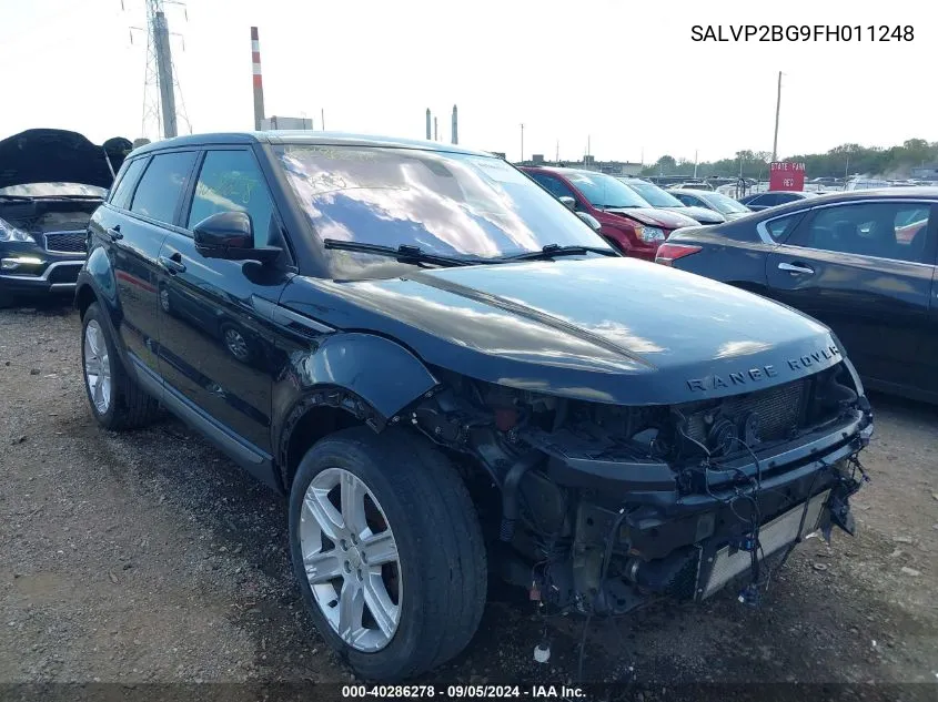 SALVP2BG9FH011248 2015 Land Rover Range Rover Evoque Pure