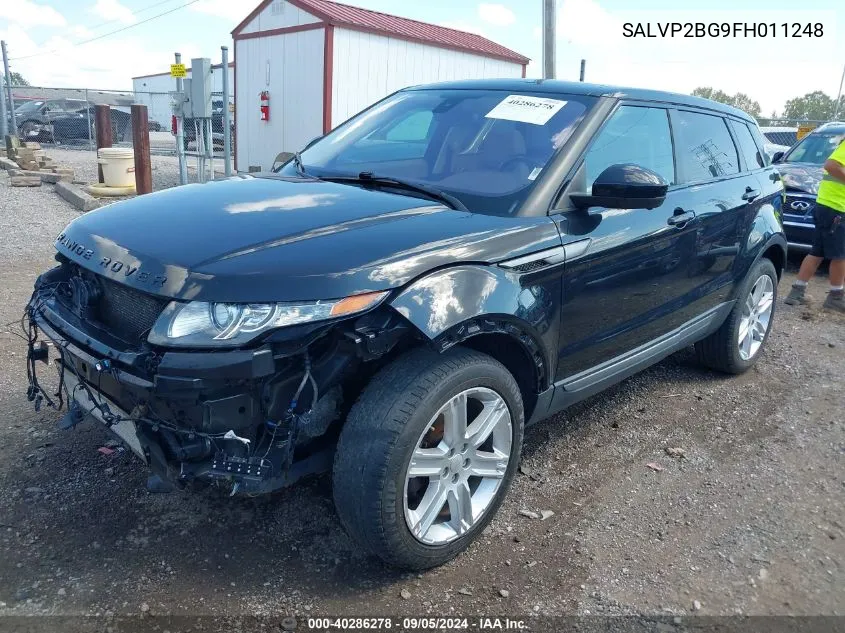 SALVP2BG9FH011248 2015 Land Rover Range Rover Evoque Pure