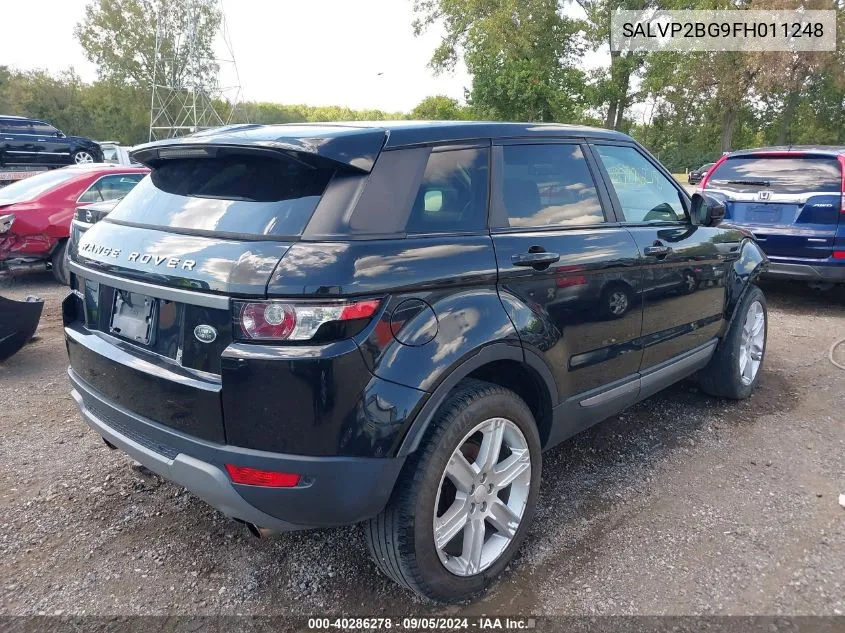 SALVP2BG9FH011248 2015 Land Rover Range Rover Evoque Pure