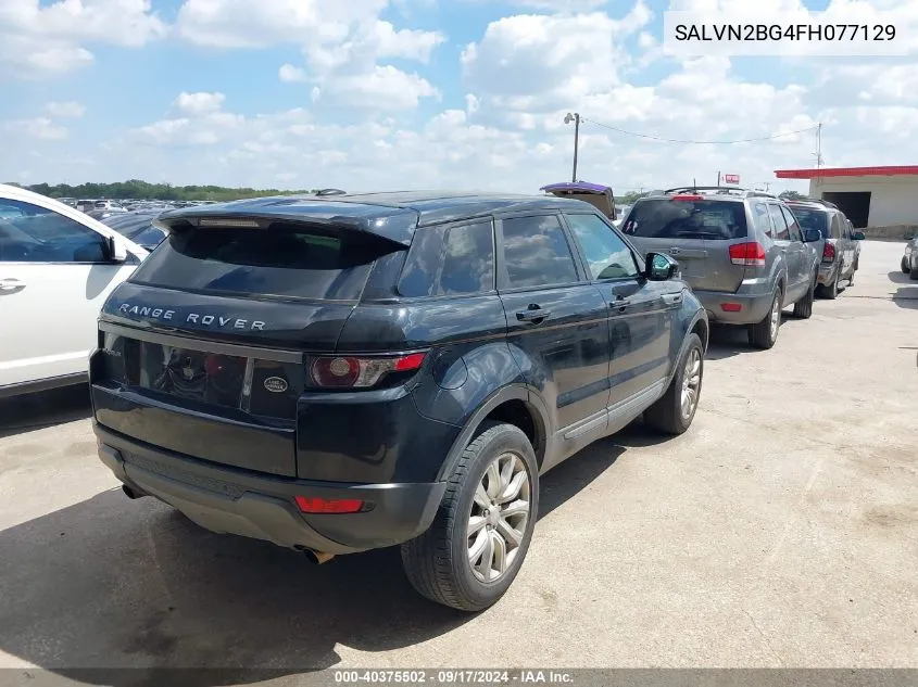 SALVN2BG4FH077129 2015 Land Rover Range Rover Evoque Pure