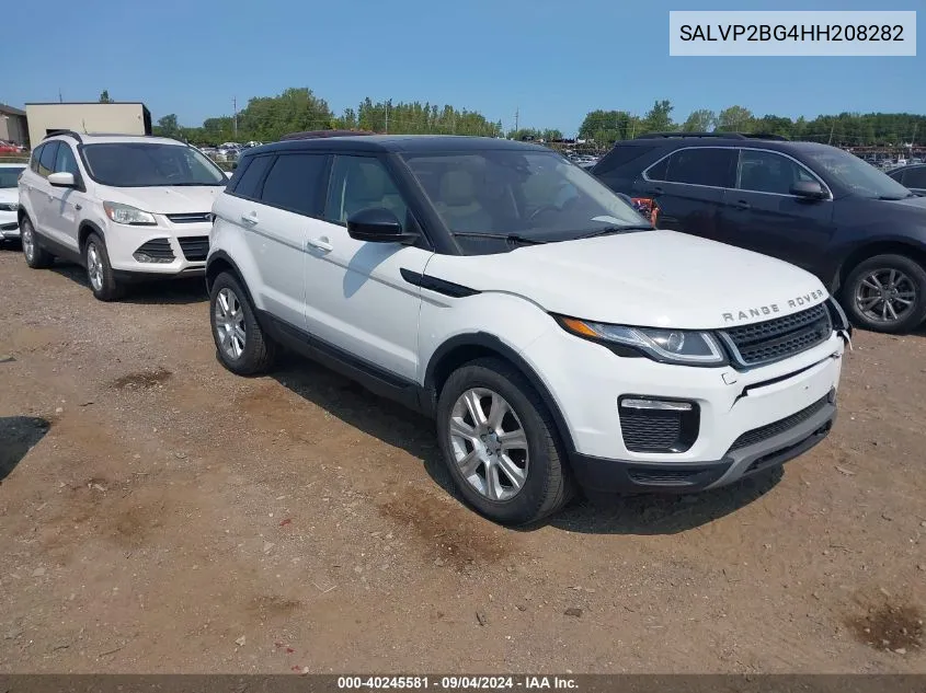 2017 Land Rover Range Rover Evoque Se/Se Premium VIN: SALVP2BG4HH208282 Lot: 40245581