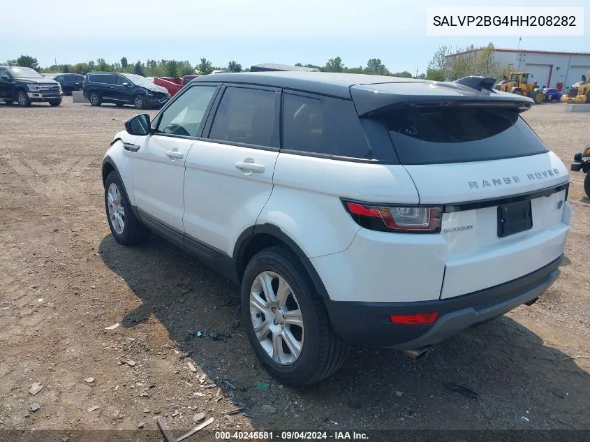 SALVP2BG4HH208282 2017 Land Rover Range Rover Evoque Se/Se Premium