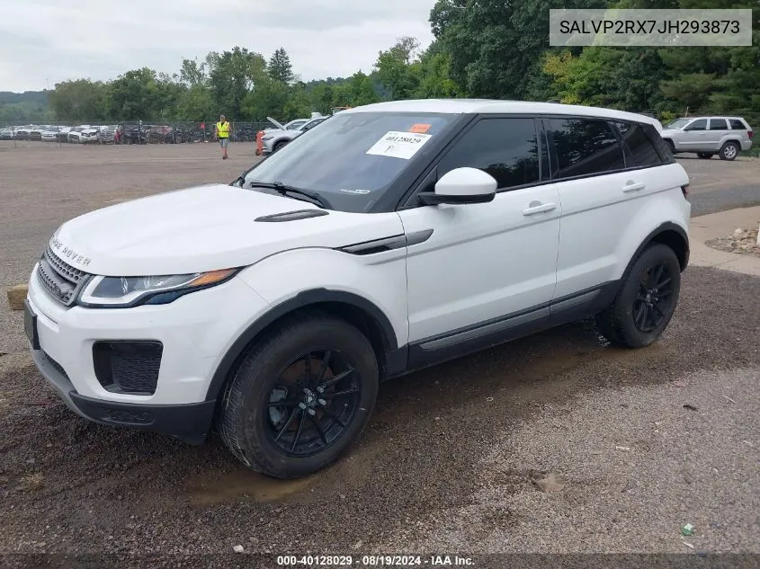 2018 Land Rover Range Rover Evoque Se/Se Premium VIN: SALVP2RX7JH293873 Lot: 40128029