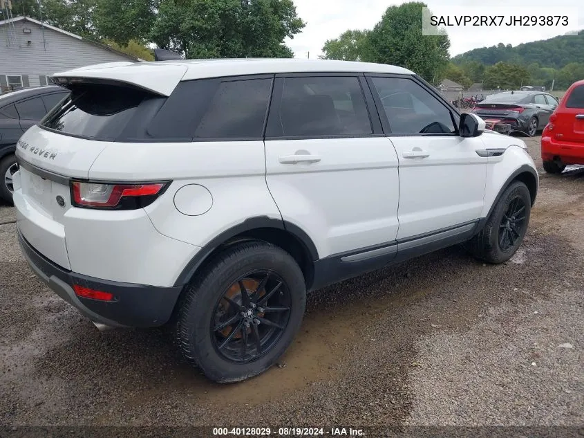 2018 Land Rover Range Rover Evoque Se/Se Premium VIN: SALVP2RX7JH293873 Lot: 40128029