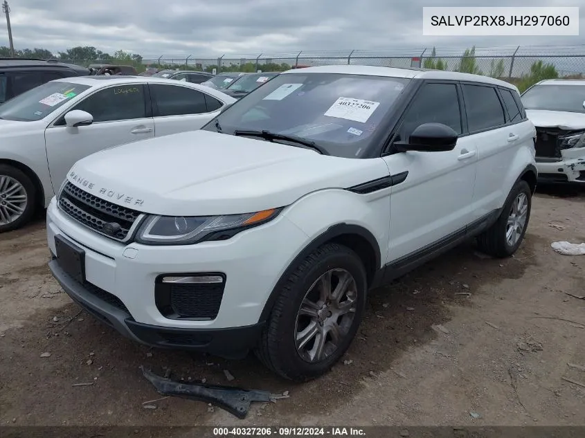 2018 Land Rover Range Rover Evoque Se VIN: SALVP2RX8JH297060 Lot: 40327206