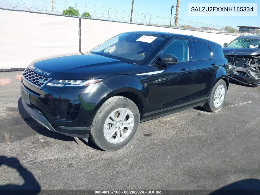 SALZJ2FXXNH165334 2022 Land Rover Range Rover Evoque S