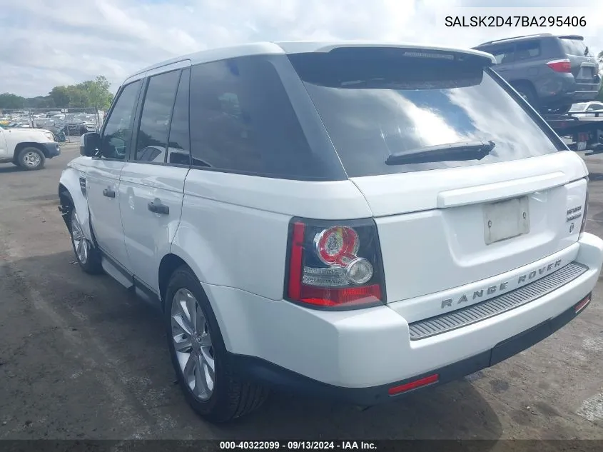 SALSK2D47BA295406 2011 Land Rover Range Rover Sport Hse Lux