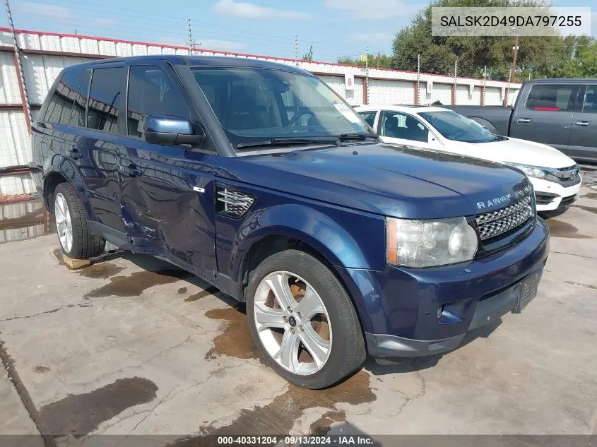 SALSK2D49DA797255 2013 Land Rover Range Rover Sport Hse