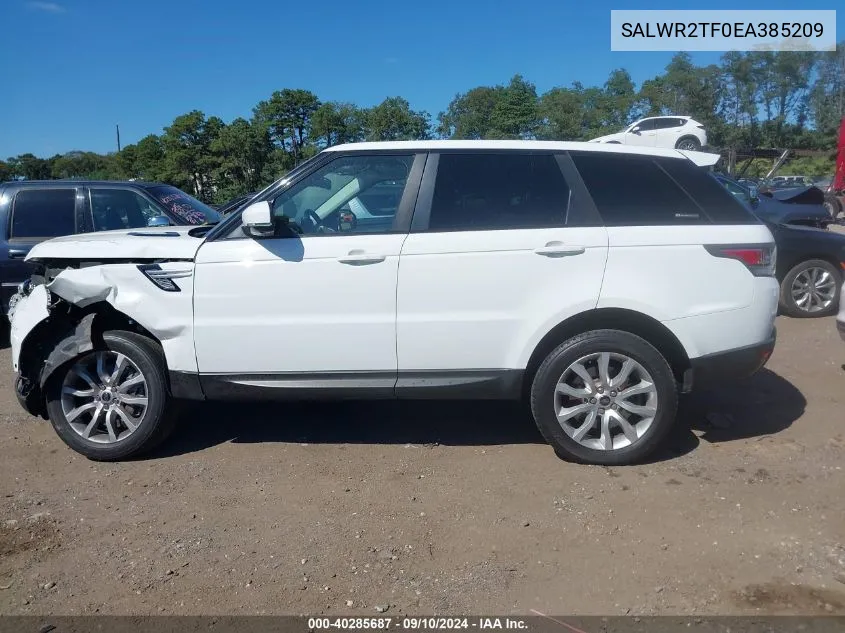 SALWR2TF0EA385209 2014 Land Rover Range Rover Sport 5.0L V8 Supercharged