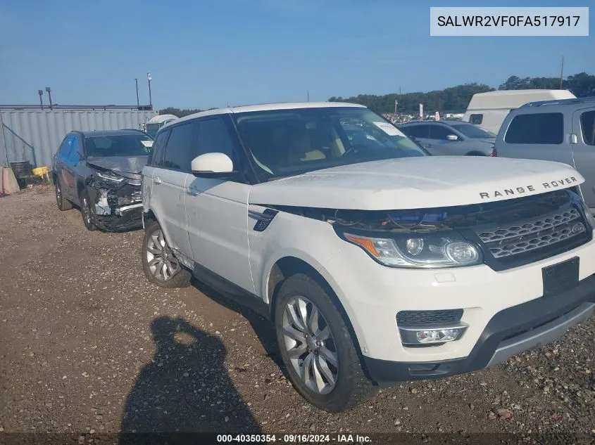 SALWR2VF0FA517917 2015 Land Rover Range Rover Sport Sc