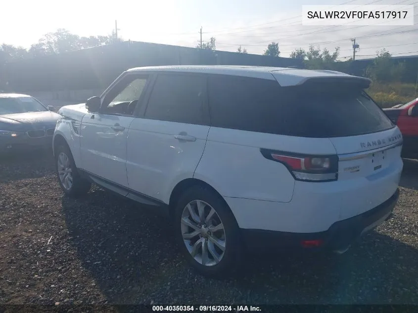 SALWR2VF0FA517917 2015 Land Rover Range Rover Sport Sc